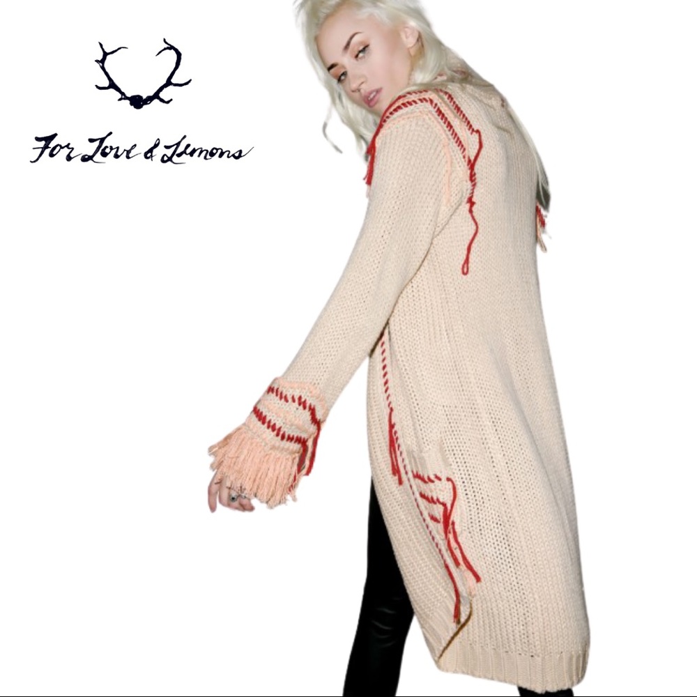 NWT FL&L Denver Knit Cardigan Size Small - Picture 2 of 3